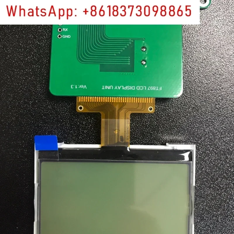 Ecran-lcd-yaesu-ft-897-ft-897d-piece-de-rechange-numero-«-rayures-zebrees»-veuillez-verifier-les-details-du-produit-avant-d'acheter