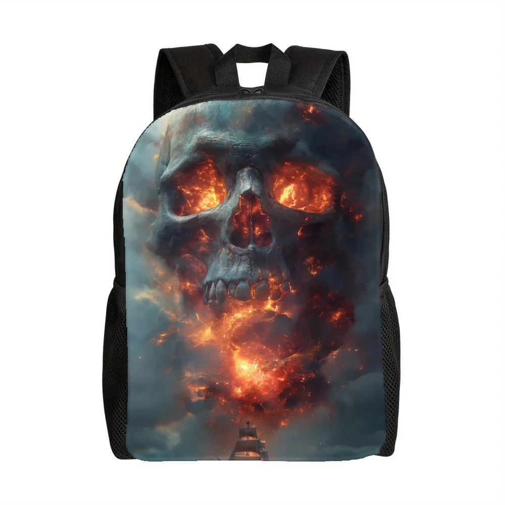 

Large-capacity academic backpack, suitable for campus, travel and outdoor scenes - durable design compatible with campus