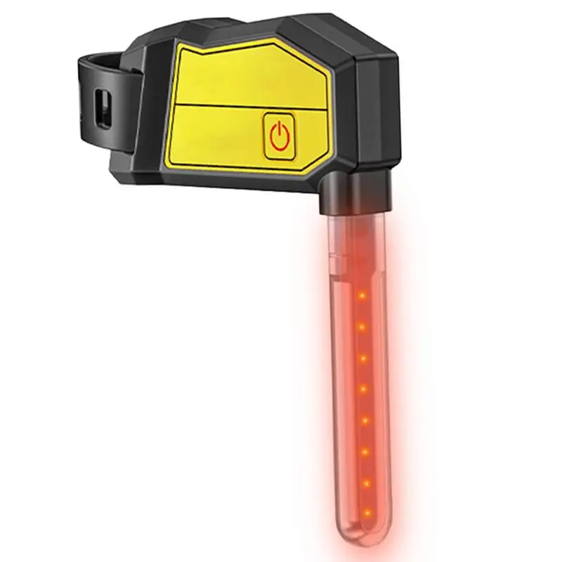 Luz trasera de conducción nocturna, luces traseras creativas de advertencia de seguridad para conducción nocturna, accesorios de ciclismo de diseño pequeño para calle urbana ocupada