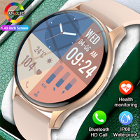 SENBONO Women's AMOLED Smart Watch Always On Display Answer Call Watch 120+ Sport Modes Waterproof Smartwatch Men for Android