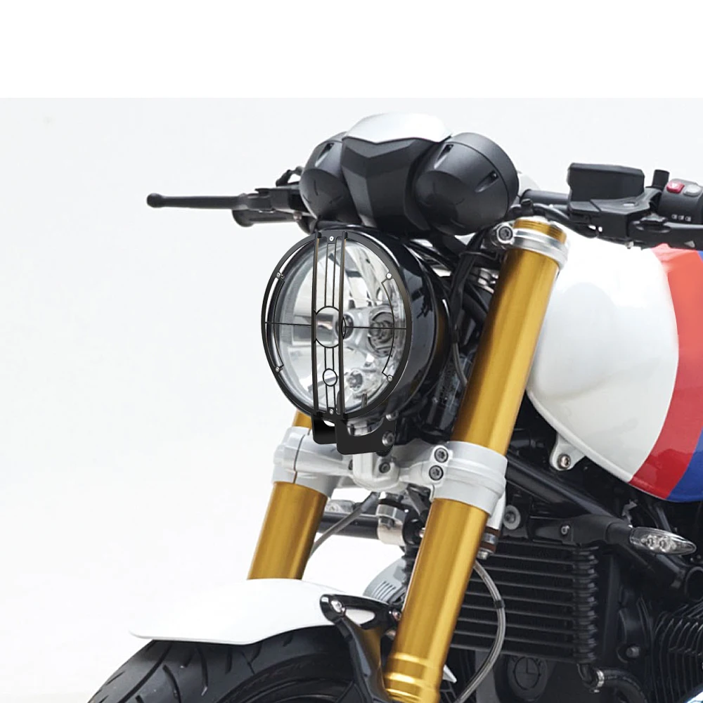 Headlight Grille Guard Headlamp Cover Protector For BMW R Nine T RNineT R1200 NINE-T Scrambler Urban GS Pure RACER