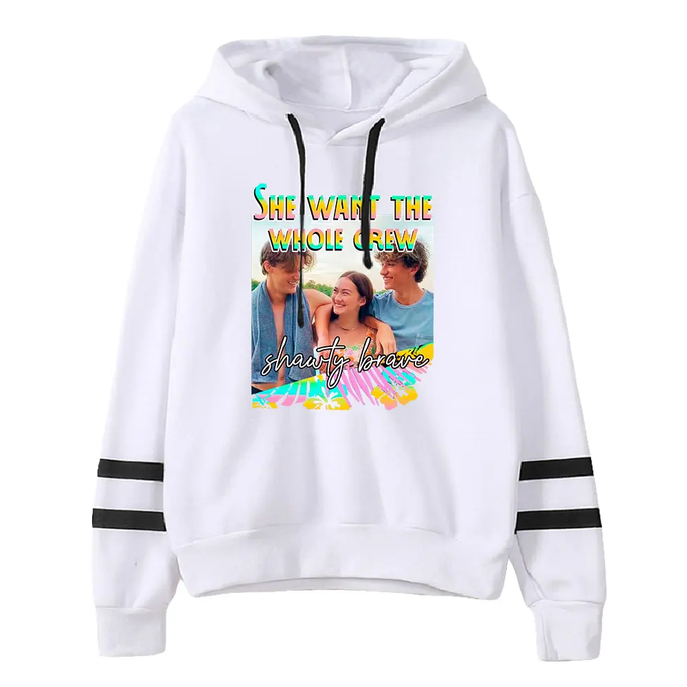 De Zomer Werd Ik Mooi Drama Unisex Pocketless Parallelle Staven Mouw Sweatshirt Mannen Vrouwen Hoodie Mode Kleding