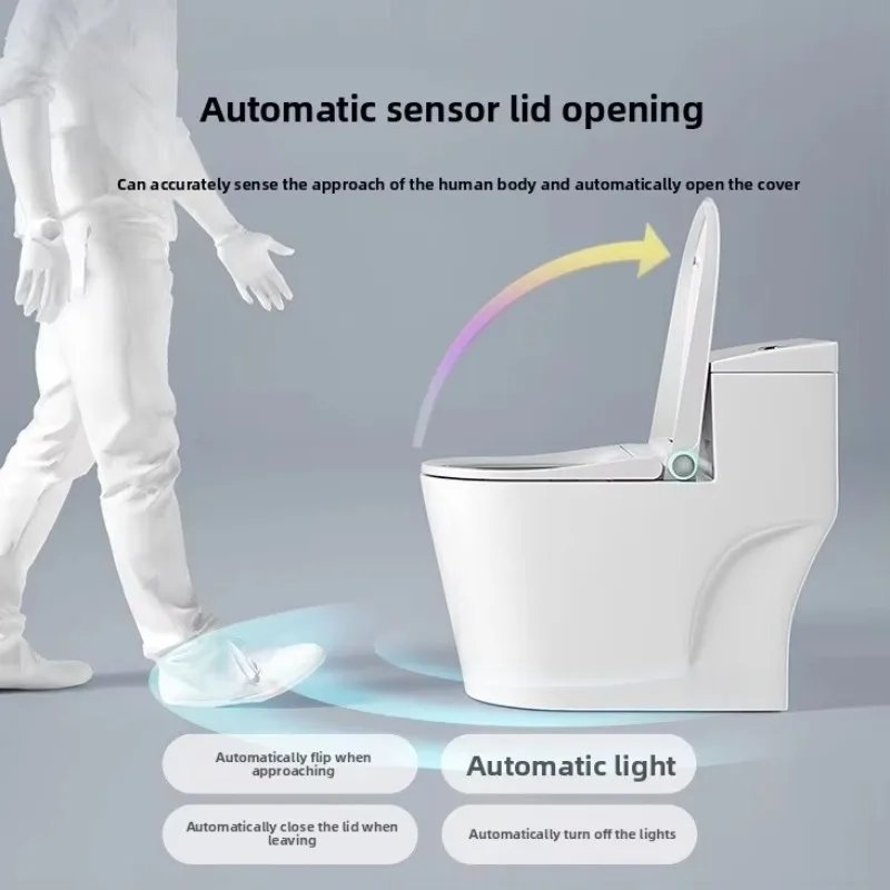 STLF Heating toilet seat cover PP board intelligent constant temperature night light remote control U-shaped V-shaped cover luxu