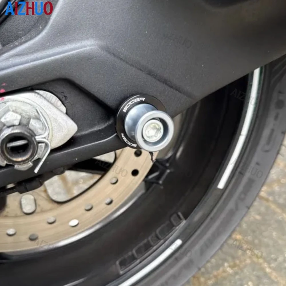 

FOR CFMOTO SR500 500 SR 500SR 2026 2027 2028 Motorcycle CNC 10MM Swingarm Sliders Spools Paddock Stand Accessories