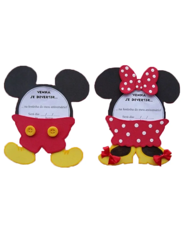 Disney Metal wykrojniki szablony Mickey Minnie dla majsterkowiczów Album Scrapbooking znaczek karta papierowa tłoczenie 2022 nowy Die Cut