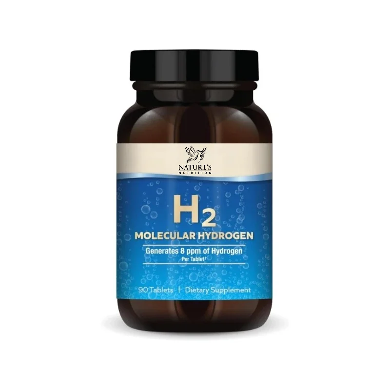 H2 Molecular Hydrogen Tablets with Elemental Magnesium - Supports Healthy Aging, Cellular Energy & Brain Health