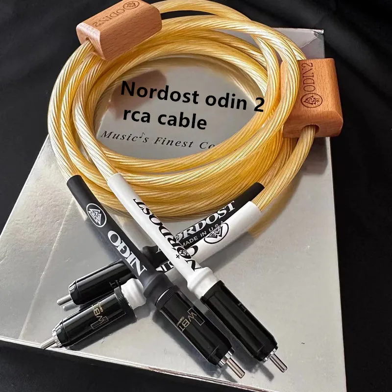 Nordost Odin sterling silver flagship audio cable RCA signal cable double lotus sterling silver audio cable CD amplifier  cable