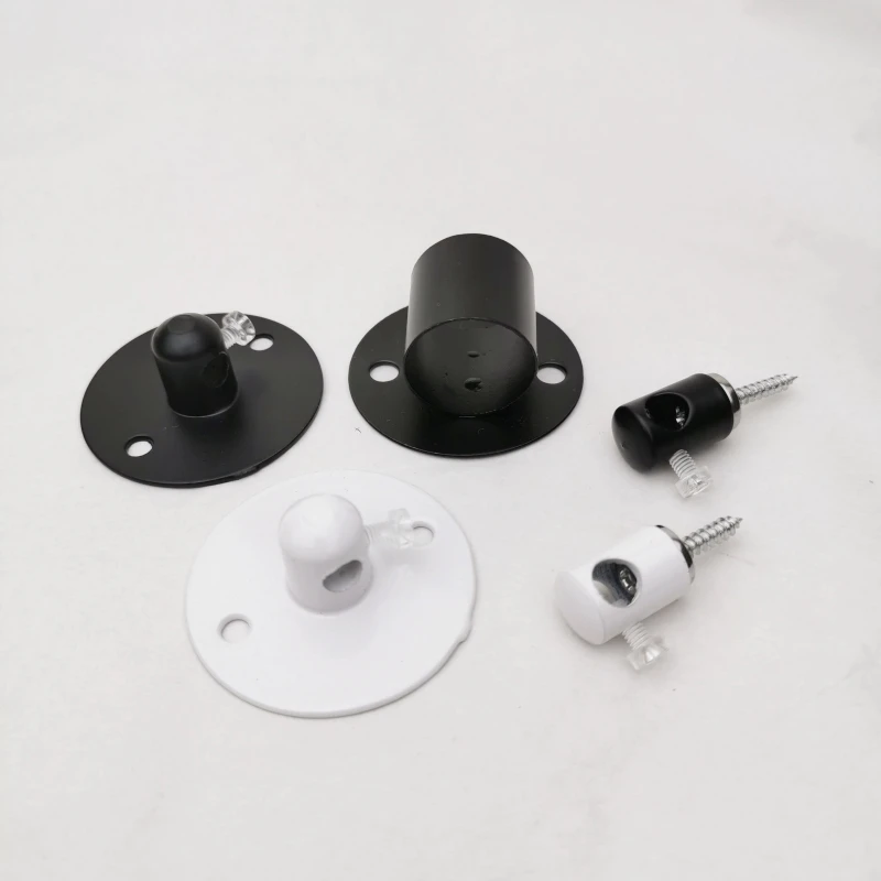 5pcs ceiling hanging fixed hook threading wire Grip hanging plate clips retro Cable wire ceiling clip black lighting accessories