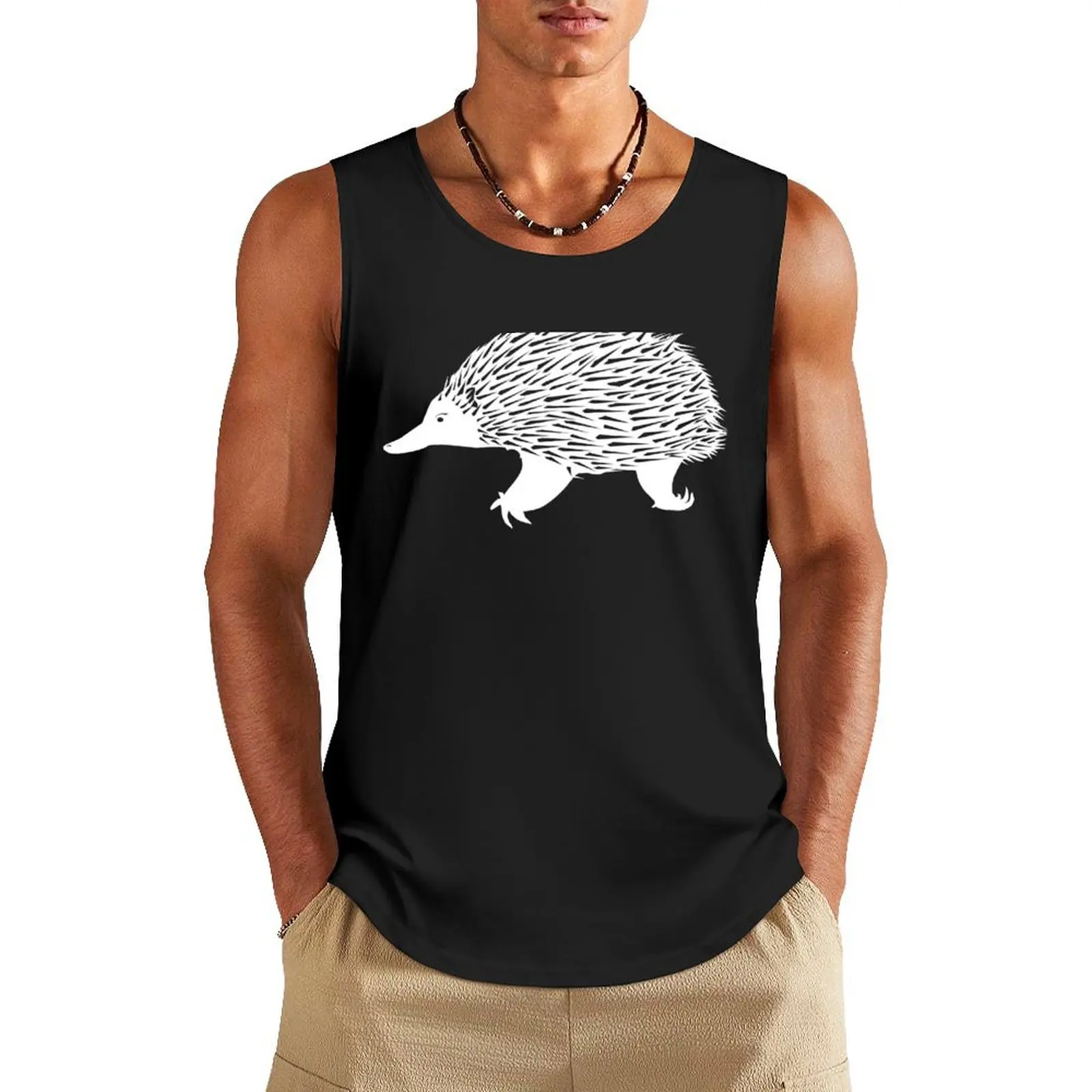 

Just Echidna Tank Top muscular man gym training accessories tops cotton t-shirts man