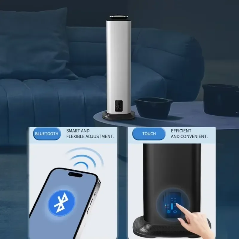 Hotel Home Waterless Essential Oil Diffuser 800Ml Smart Fragrance Machine Vertical HVAC App Scent Diffuser view 5