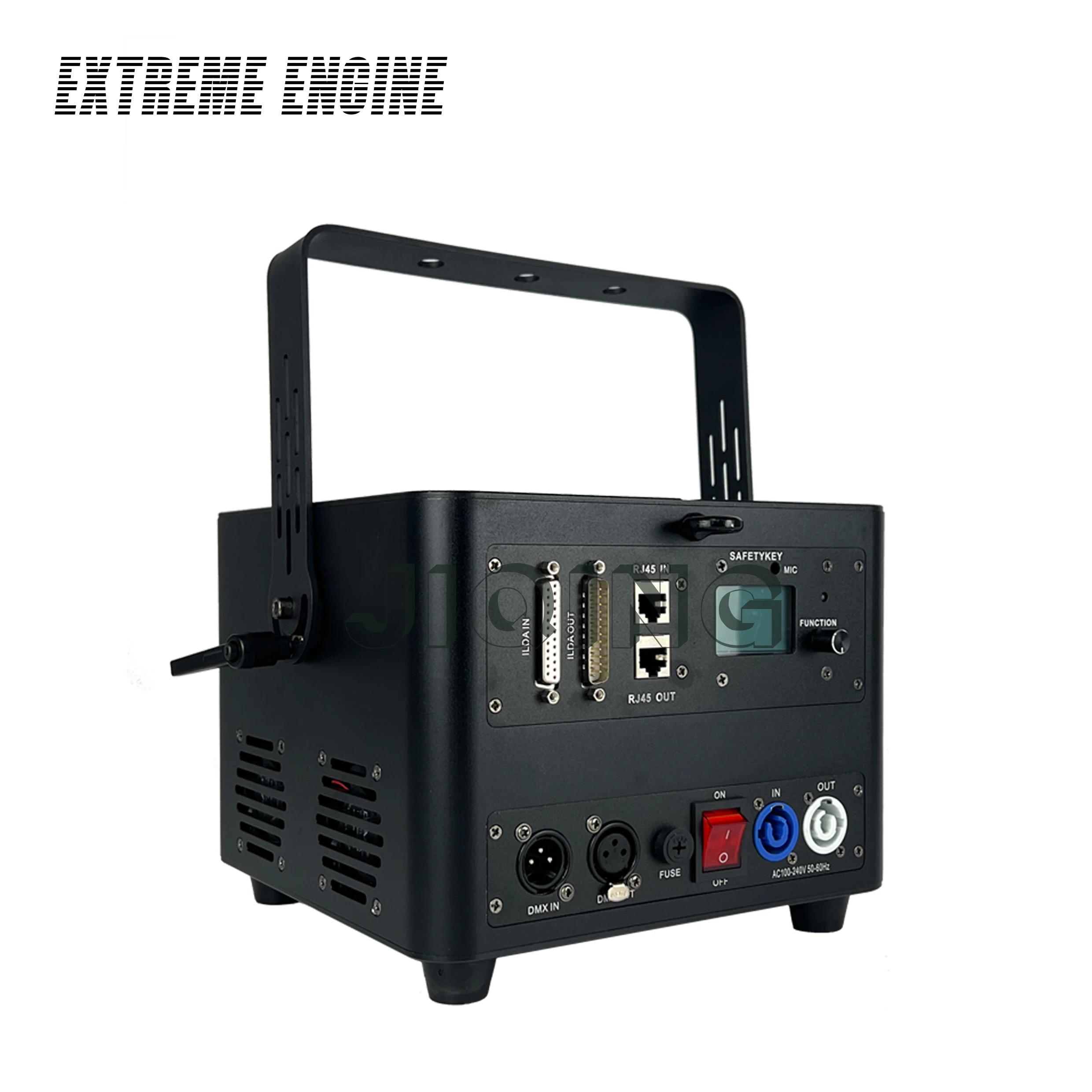 Projecteur Laser d'Animation 3D, 8W, RGB, ILDA