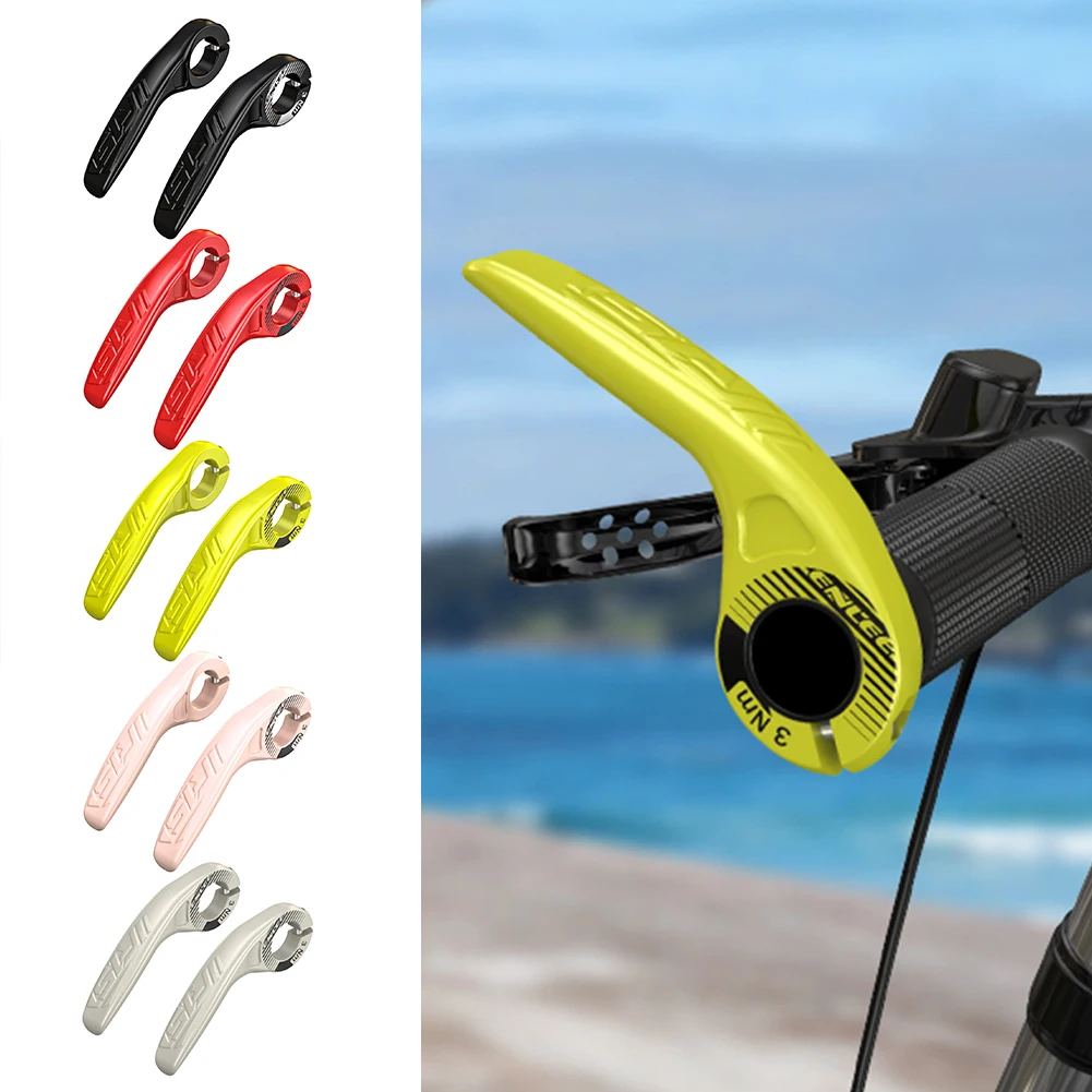 2pcs Bike Grip Bar End Handle Auxiliary Riding Horn Rest Handlebars Multi Angle Adjustment Bicycle Grips Cycling Accessories