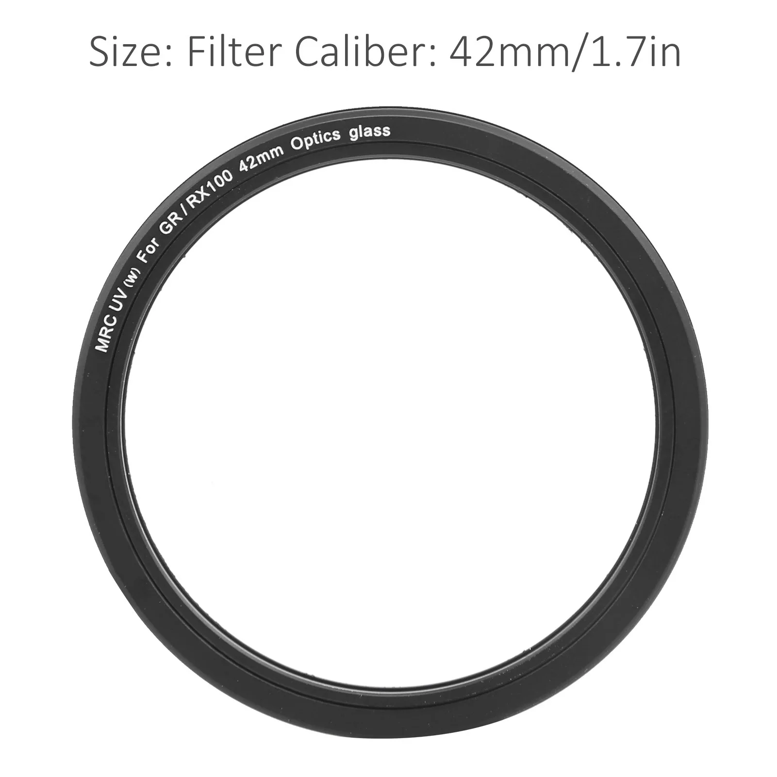 Camera Accessory Optical Glass Camera Lens Protective UV Filter for Ricoh GR II/III Photography Accessory Camera Lens Filter view 3