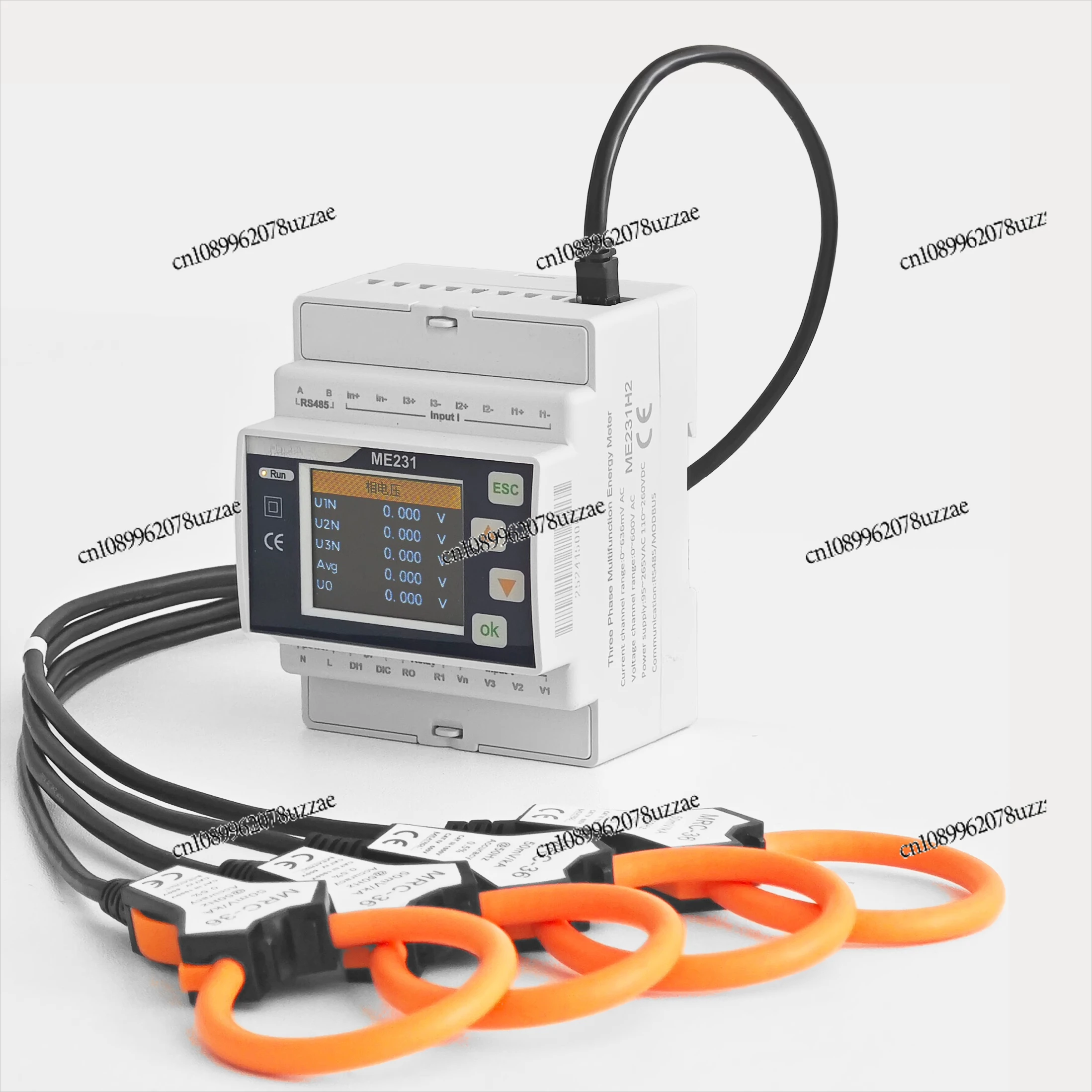 

Rail Type Smart Meter ME231 Directly Supports Coil Zero Sequence Current, Excluding Coil