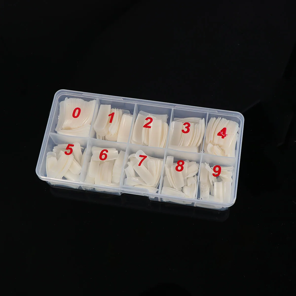 

500Pcs False Nails Tips Artificial Nail Art Supplies Easy Shape File Paint Safe Comfortable Fake Nail False Nails