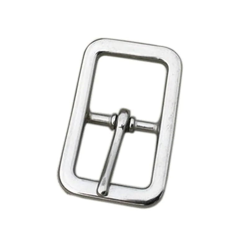 Stainless Steel  Buckle Halter SilverThick Square Buckles Bag Garment Leather Accessories 28mm 5pcs