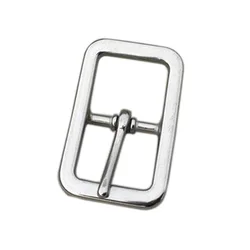 Stainless Steel Buckle Halter SilverThick Square Buckles Bag Garment Leather Accessories 28mm 5pcs
