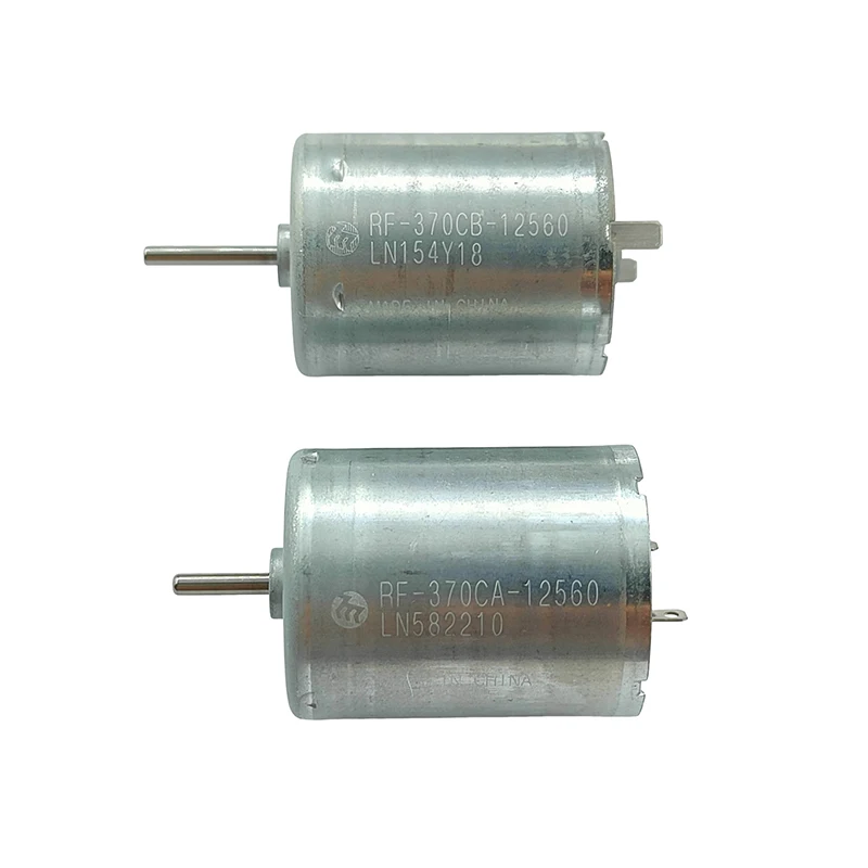 RF-370CA-12560 RF-370CB-12560 Mini 370 Motor DC 12V Micro 24mm Brush Motor Low Current Long Life Metal Brush Motor