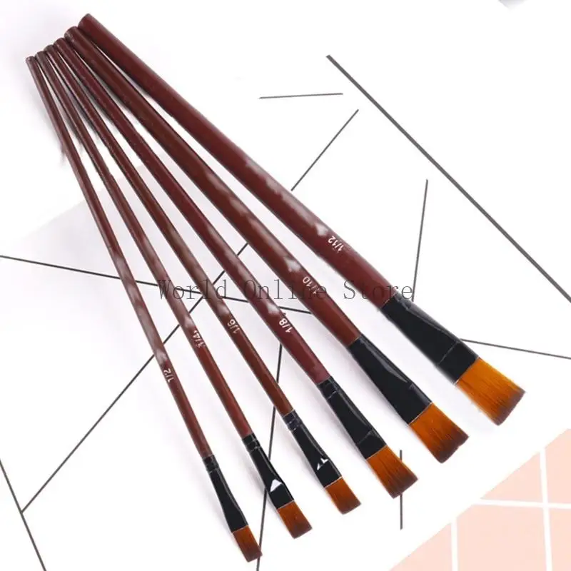 6 pcs pincel conjunto