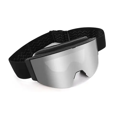 남녀공용 스노우모빌 전기 가열 고글, 탈착식 마그네틱 코 보호, 신기술