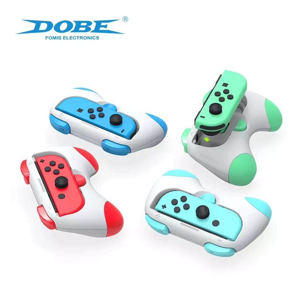 TNS-2130 Gaming Grip Handle for Nintendo Switch OLED Joy Cons Handle Grips Gamepad Grip Handle Joypad Stand Holder