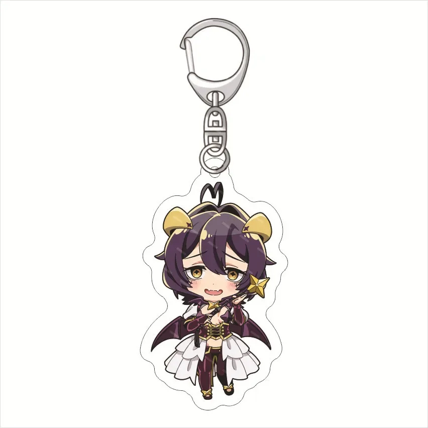 Gushing over Magical Girls anime figure key chains cute Hiiragi Utena keychain Bag Car Hanging Accessory Gift