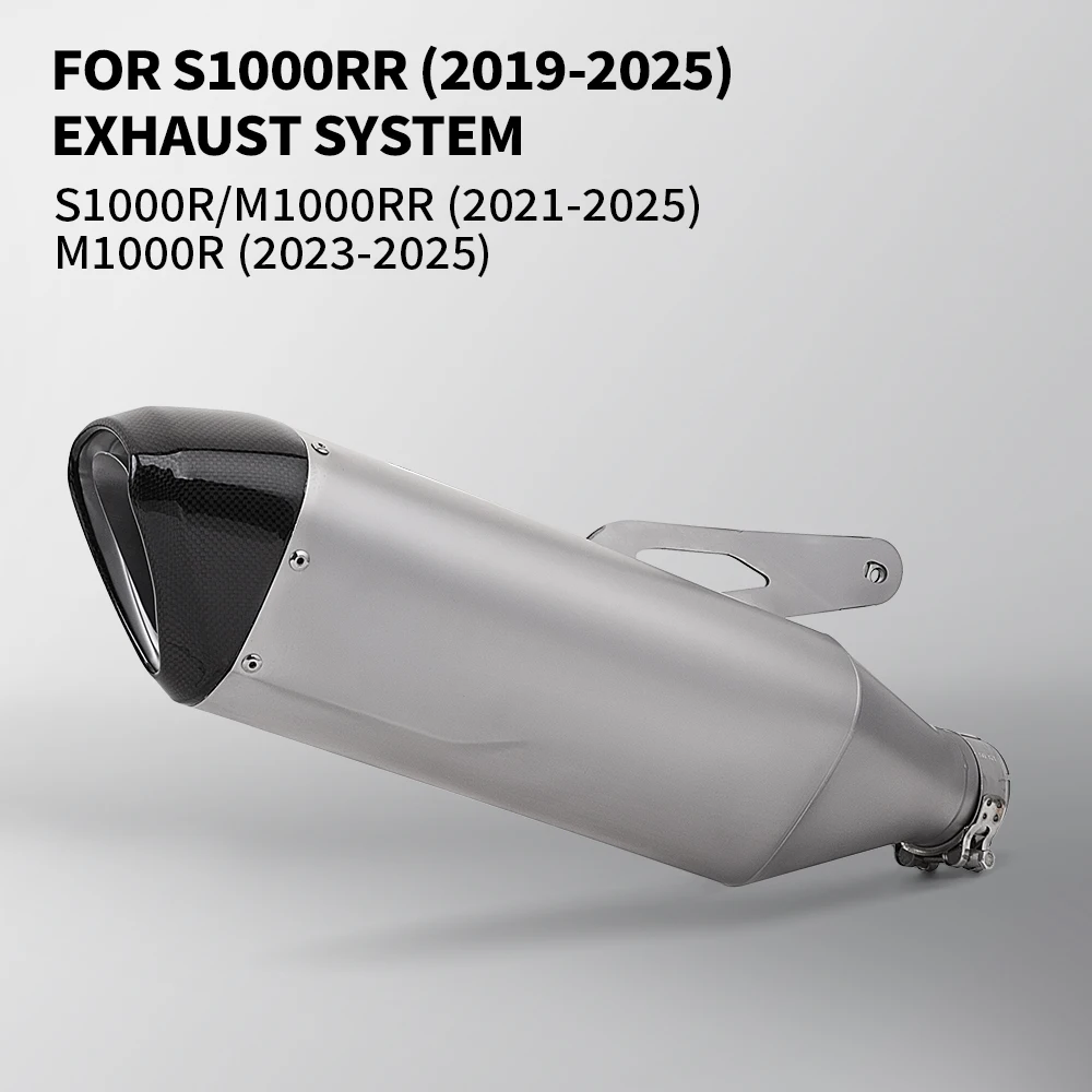 

Подходит для S1000RR (2019-2025) высококачественная система сечения выхлопных газов S1000R/M1000RR (2021-2025)M1000R (2023-2025)
