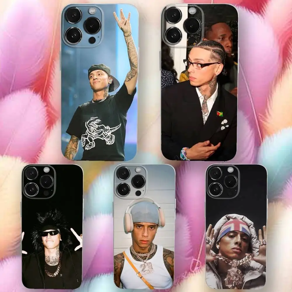 

Rapper C-Centrals C-Cee Phone Case For iPhone 16,se4,15,14,13,12,11 Plus,Pro,Max,XR,XS,X,Plus,SE,Mini Transparent Soft Cover