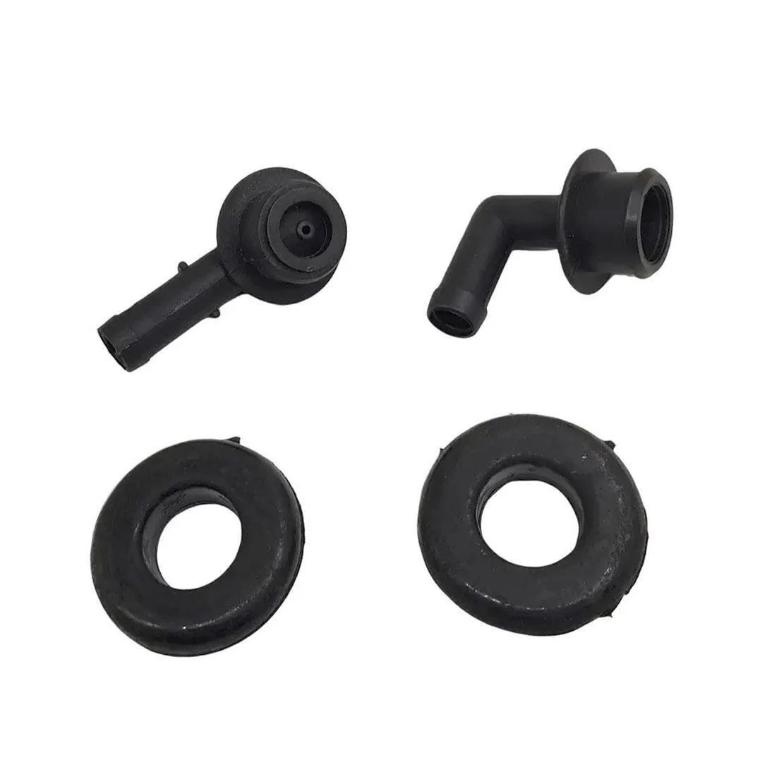 2Pcs PCV Valve & 2Pcs Grommet Kit 53013360AA Replacement Part For Jeep Grand Cherokee 4.0L Engine 2000-2004 Car Auto Accessories