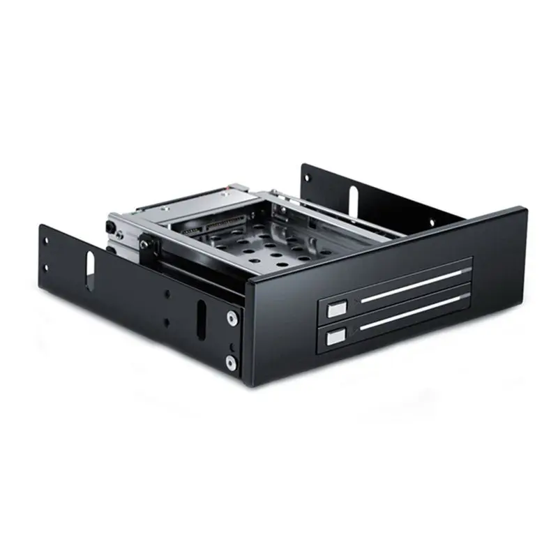 A64I  Dual Bay SATA2 Hard Drive HDD & SSD Tray Internal Mobile Rack Enclosure Docking Station Hot Swap Bracket,HD520