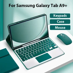 2026 New Detachable Keyboard Case Magnetic Keyboard, Mouse for Samsung Galaxy Tab A9 Plus 11 Inch Case, Tab A9+ SM-X210N/X216B