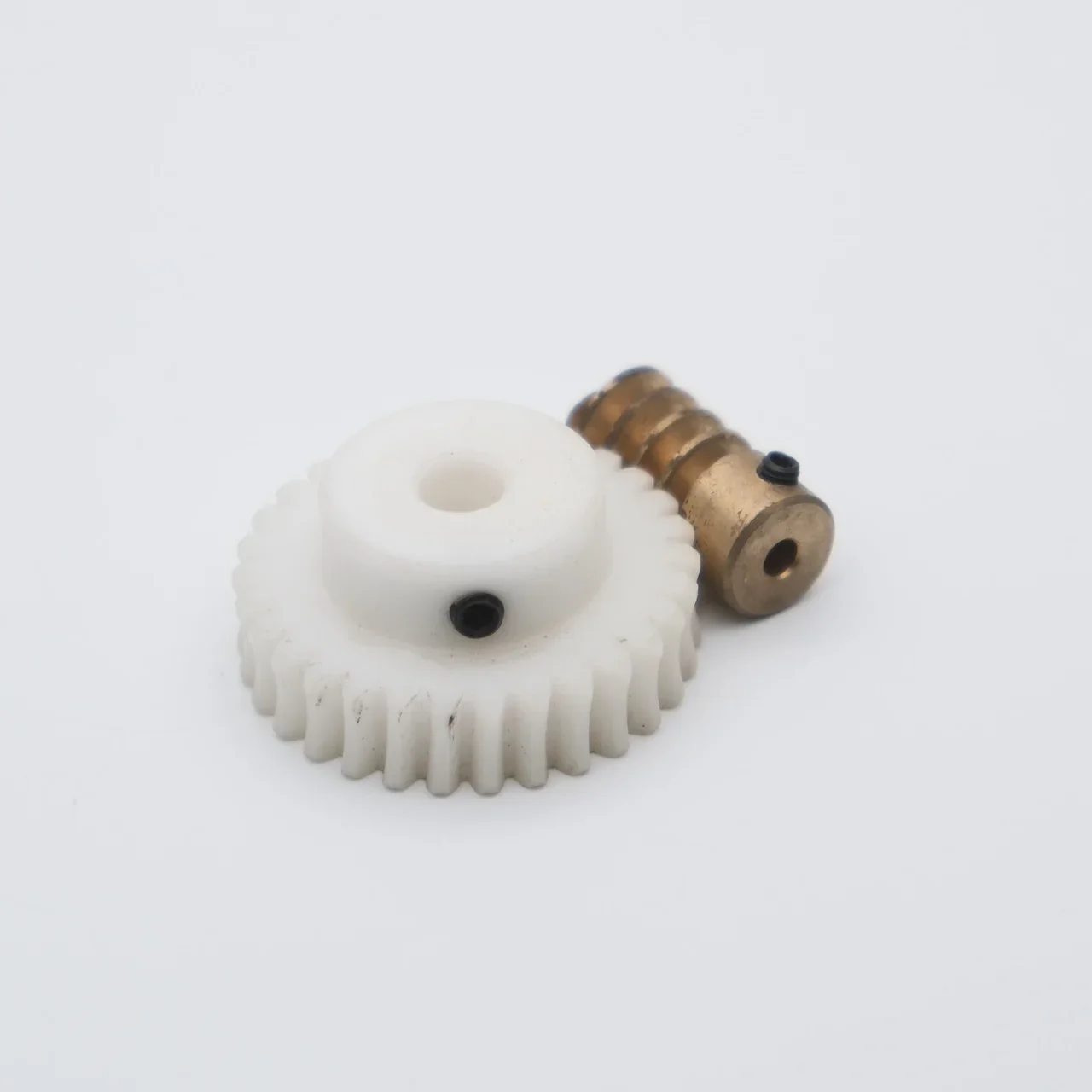 0.8M 1:40 POM Worm Reduction Gear DIY Smart Home Accessories Electronic Remote Control Electronic Lock Gear