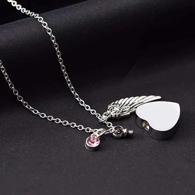 L74D Pet Necklace Customizable Pet Urn For Ashes Preservation
