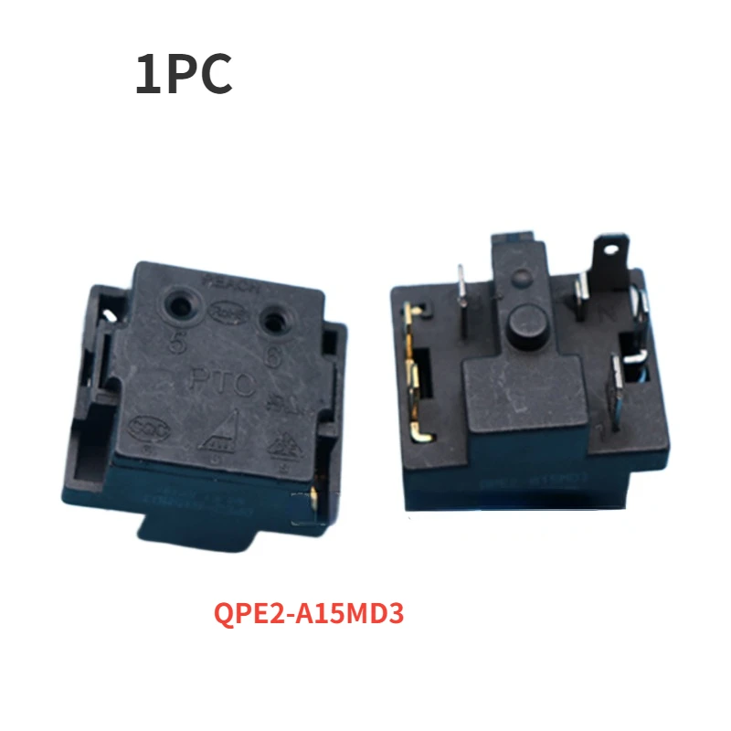 1PC Universal for Homa Refrigerator Relay JPQII-15/QPE2-A15MD3 Overheat Load Protector Starter