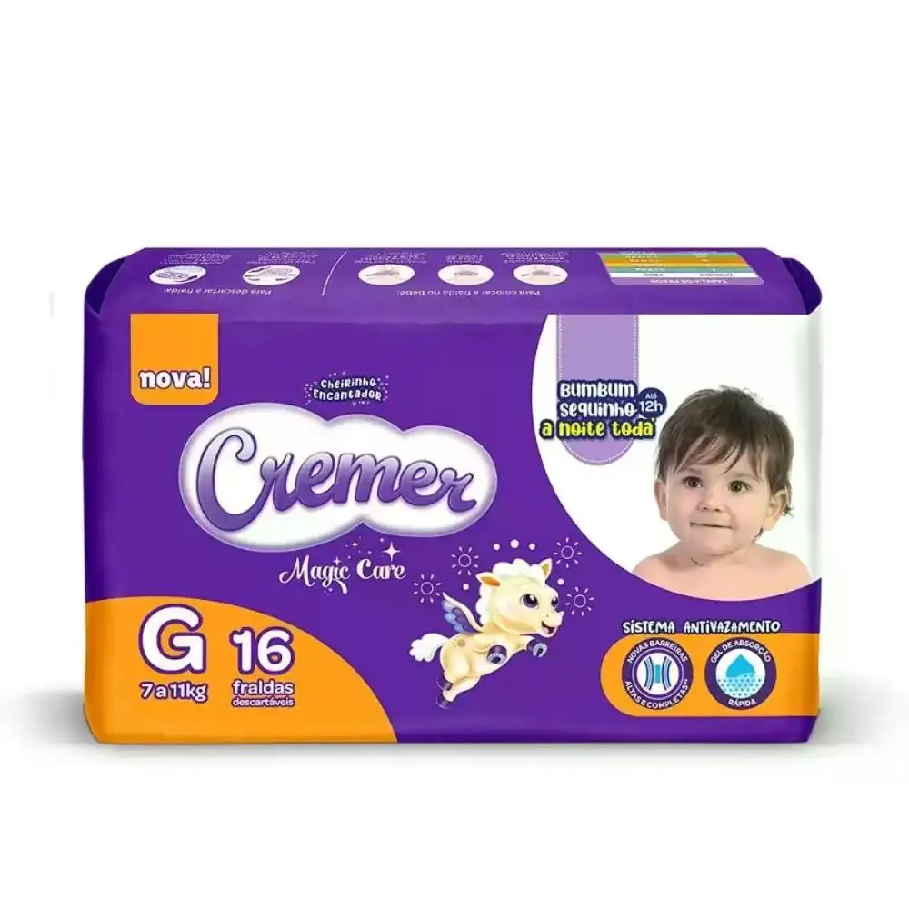 Diaper Magic Care Jumbinho G C/16 Units Cremer