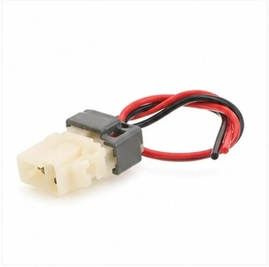 Blower Motor Pigtail Connector Harness Nylon Housing 2 Pin Replacement for Fan Motor Resistor Wire Repair