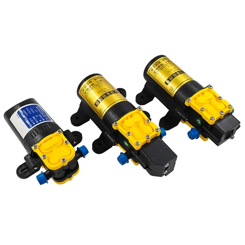 Bomba de agua pulverizada eléctrica agrícola de 12V, pequeña bomba de pulverización de alta presión, bomba de diafragma autocebante, bomba de agua para pesticidas