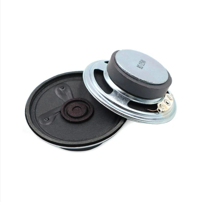 0.5W 8Ohm Micro Internal Magnet SpeakerLoudspeaker 50mm Diameter Round Metal for Shell Wire DIY Player Laptop