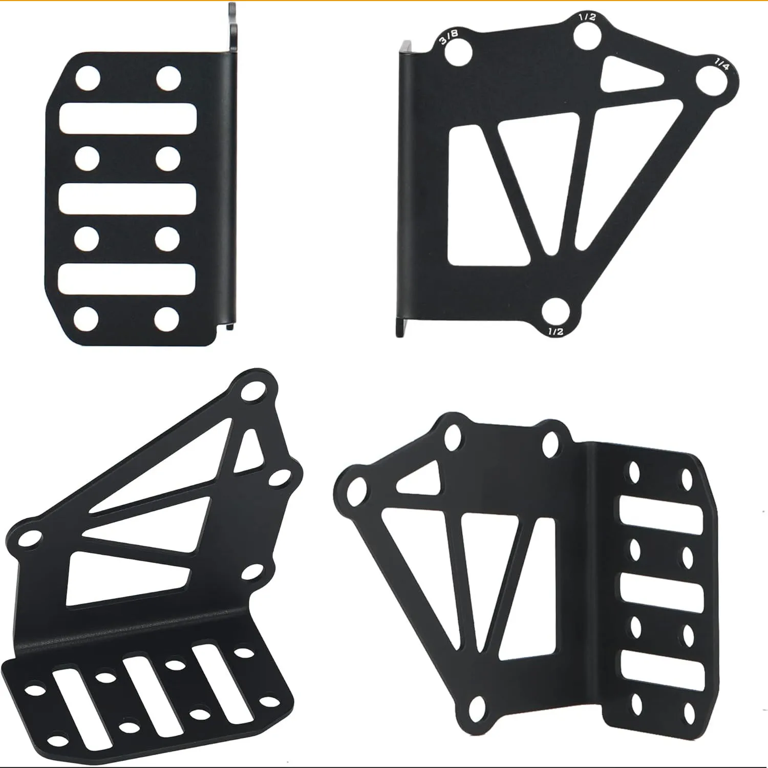 Quick Locking System Kit, QLS Platform Attachment with Locking,Fork and Duty Receiver Plate for Duty Holsters and Accessories