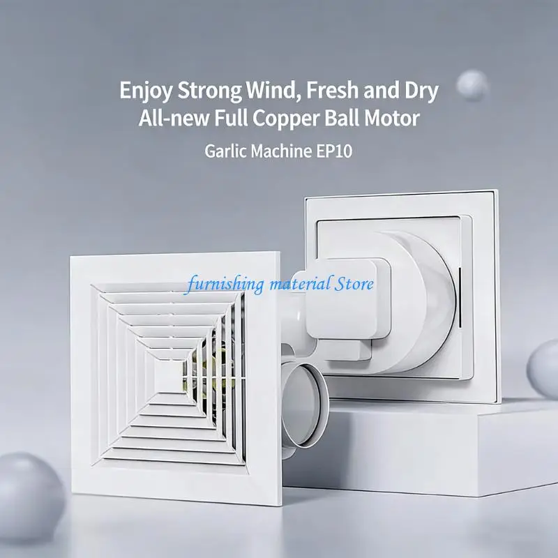 Y5GD Modern 10 Size Bathroom Exhaust Fan Quiet Design And Strong ABS Construction For Long permanent Use