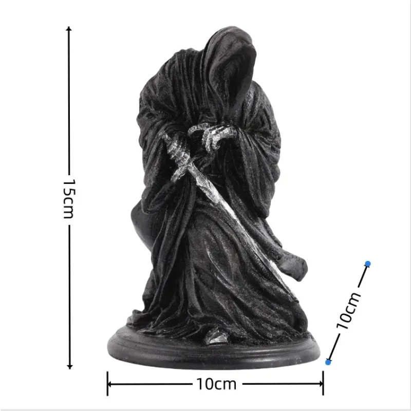 2026 High Quality Collection Dark Knight Witch King Black Riders Ringwraiths Model Figure Resin Statue Decoration Gift