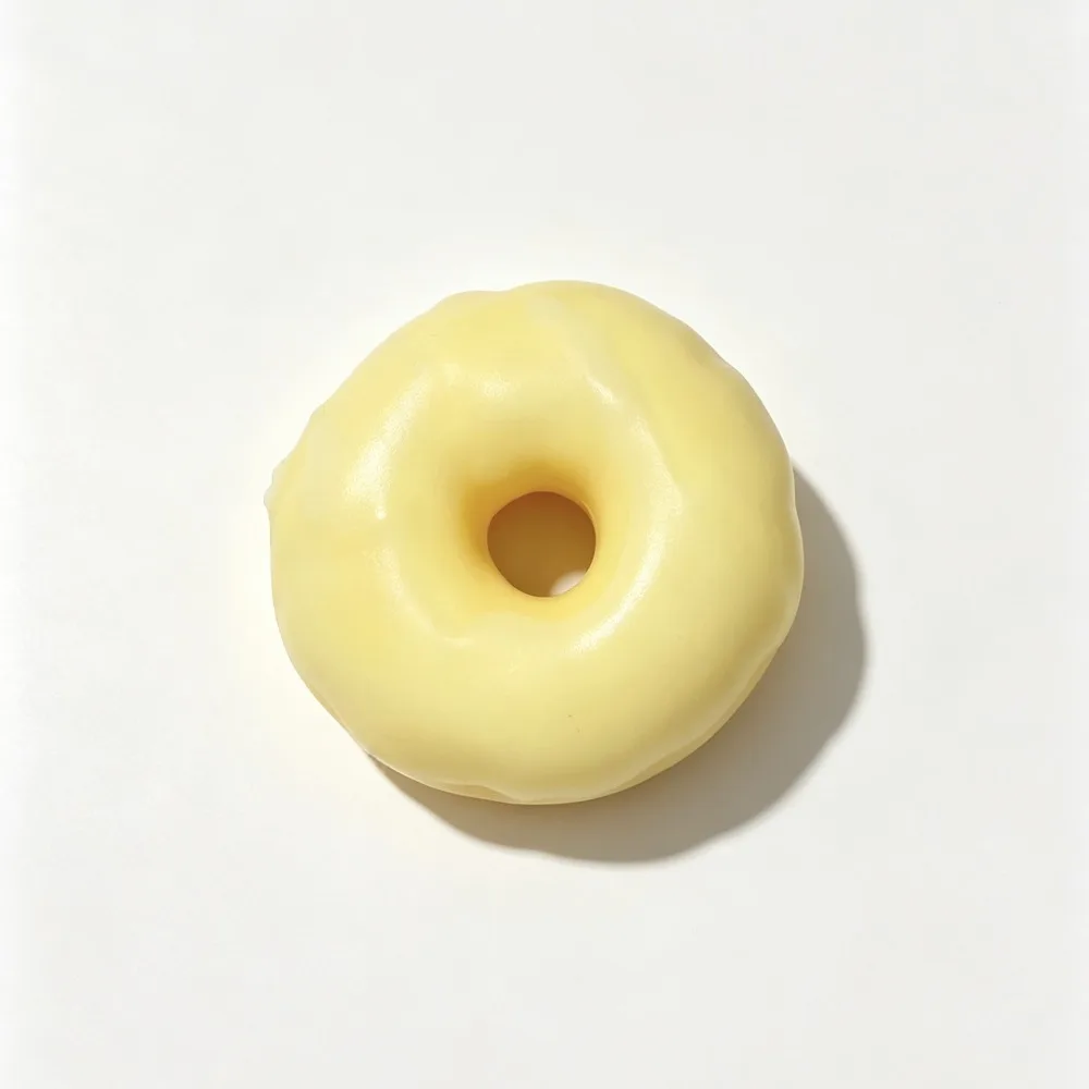 Chocolate Wax Cracking Squeeze Toy Crackable Texture Doughnut Shape Crispy Stress Balls Crispy Feel Handmade Craft