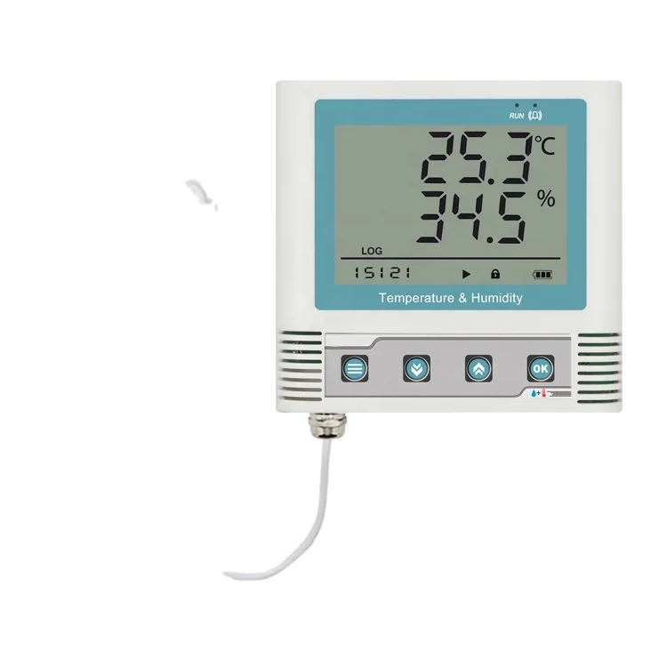 

SEM234 Intelligent Industrial Wall Mounted Temperature Alarm Sensor Wireless Temperature and Humidity Data Logger