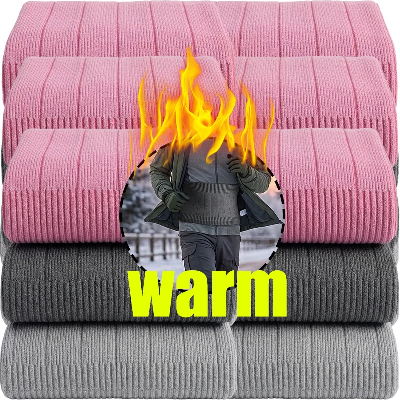 Thermal Waist Warmer Belt Soft Breathable Stomach Protector Elastic Back Support Wrap for Outdoor Cycling Camping Pain Relief