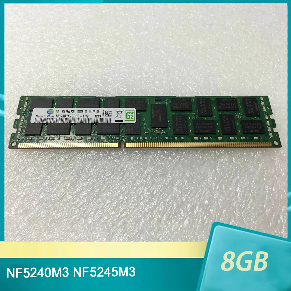 

NF5240M3 NF5245M3 For Inspur Server Memory 8GB 1333 8G 2RX4 DDR3L REG ECC RAM Works Perfectly Fast Ship High Quality