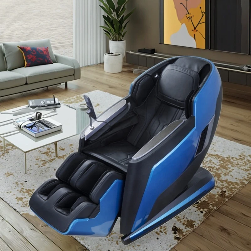 4D Pro Commercial Massage Chair for Office Break Room Full Body Shiatsu Heating Touch Screen Control