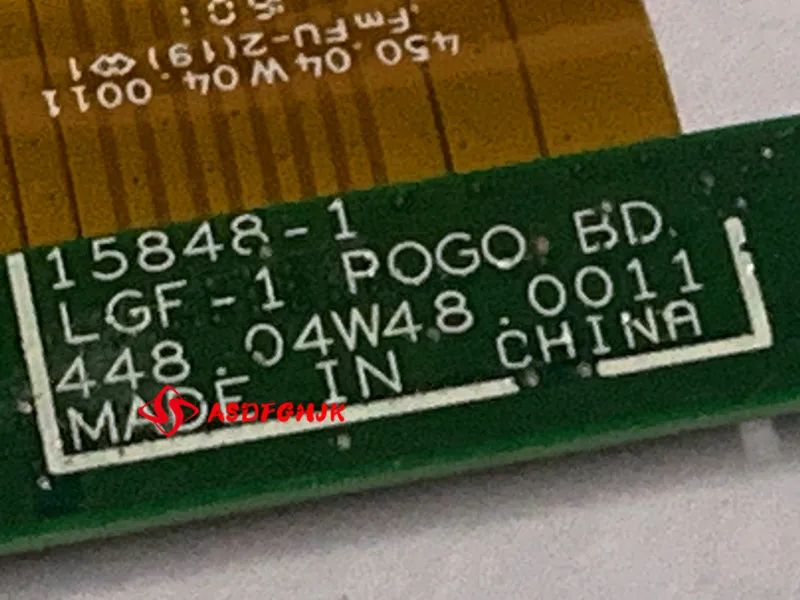Original FOR LENOVO X1 TABLET 20GG Docking Port Connector Logic Board SC50A39414 00NY804 448.04W48.0011 WITH cable 450.04w04.001