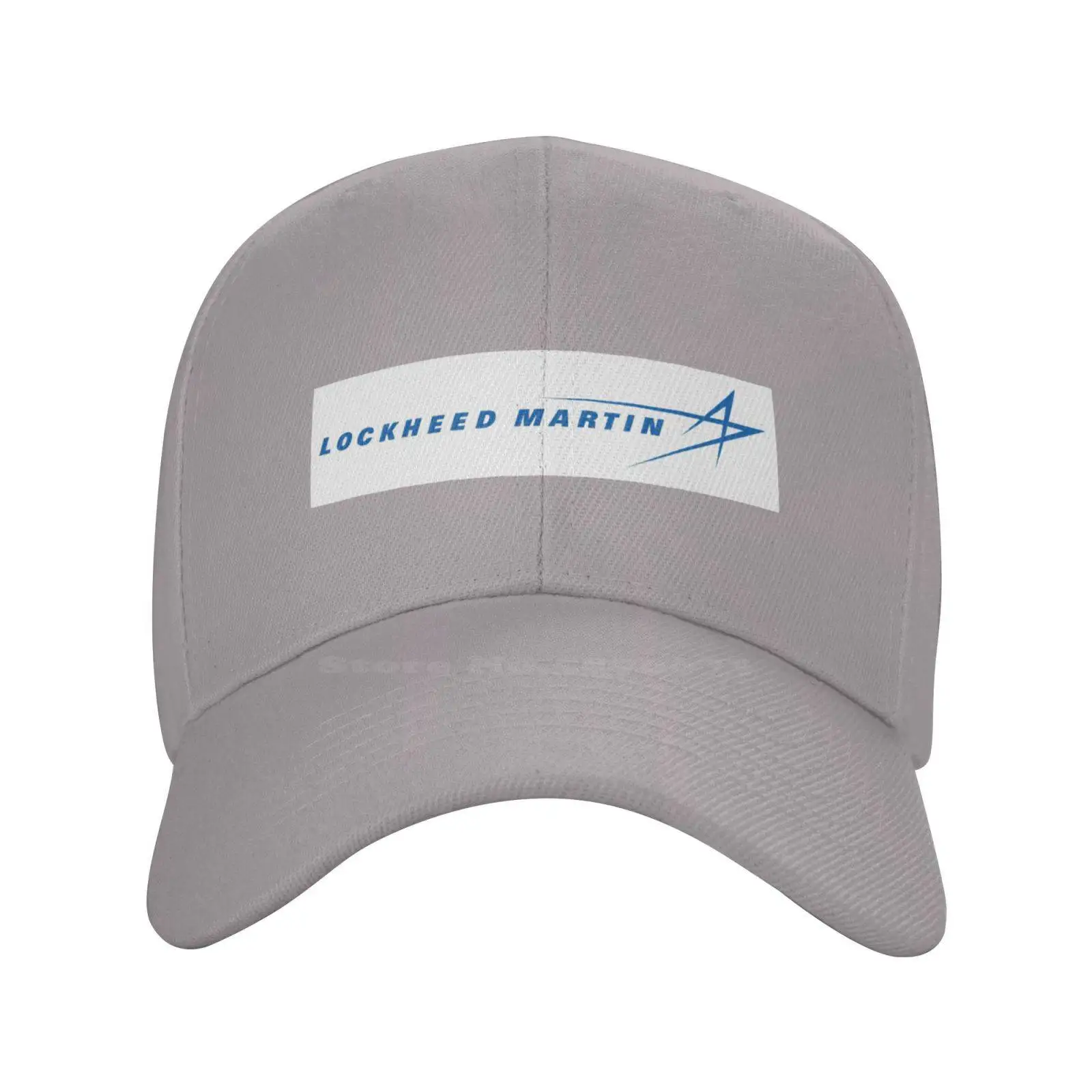 Lockheed Martin Logo Print Graphic Casual Denim cap Knitted hat Baseball cap