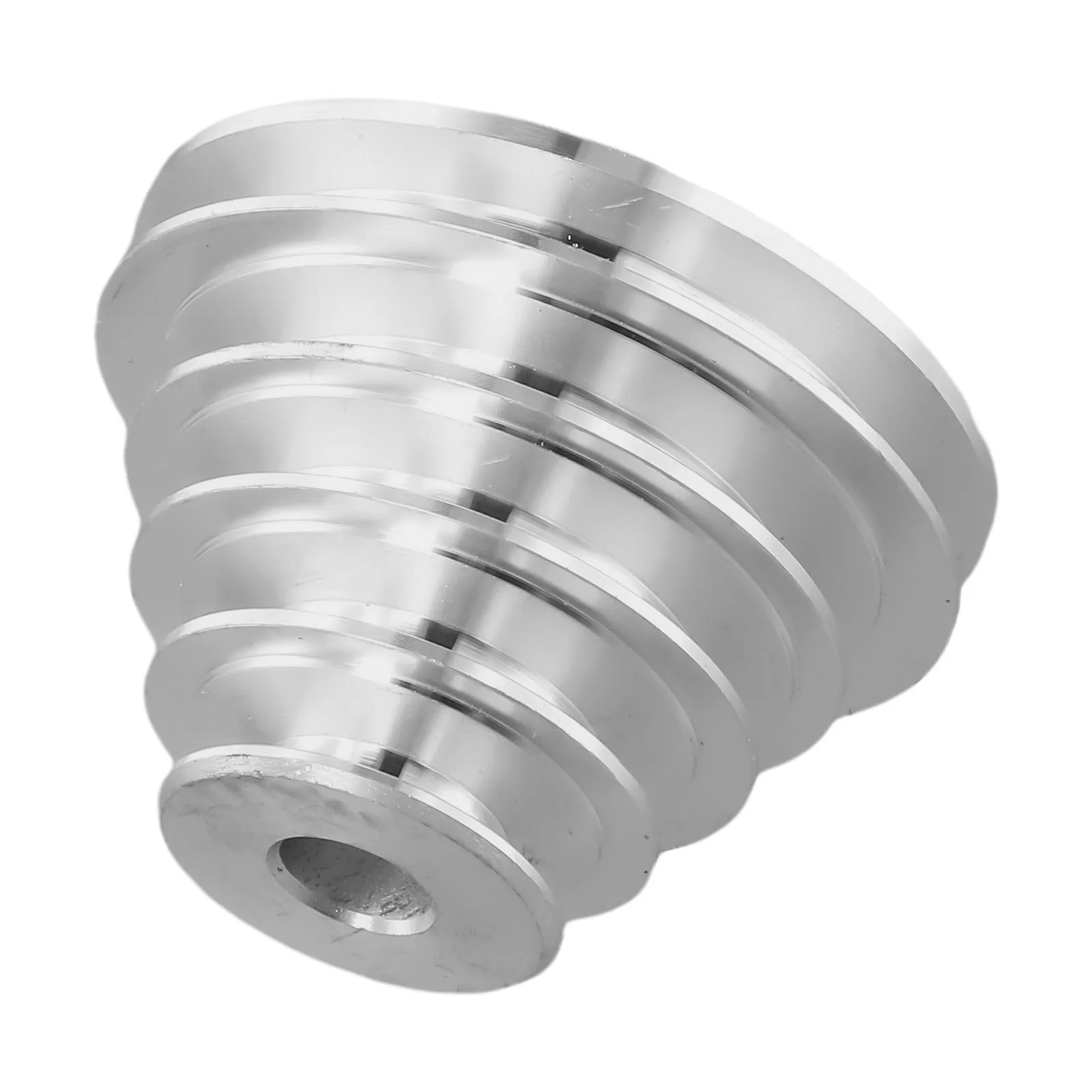 Aluminum Pagoda Pulley Wheel 14mm & 22mm Options for Motor Shaft Drive Compatible with A Type V Shaped Timing Belt