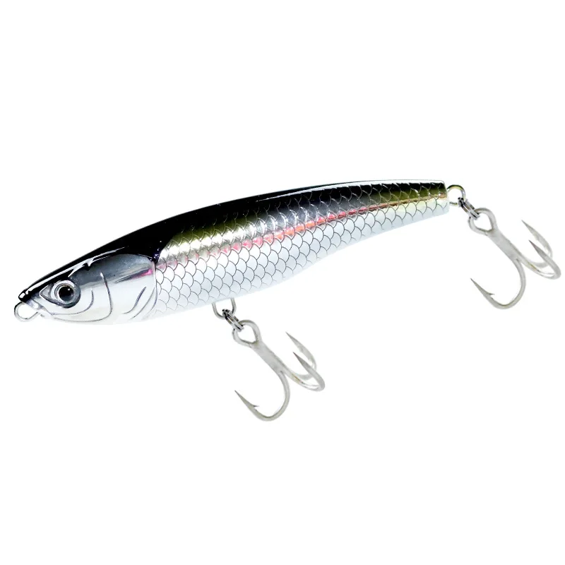 

Mukun 1 шт. 78 г, 125 мм тонущая рыболовная приманка-карандаш, искусственная приманка для троллинга, морской рыбалки на тунца, жесткая приманка для глубокого дайвинга